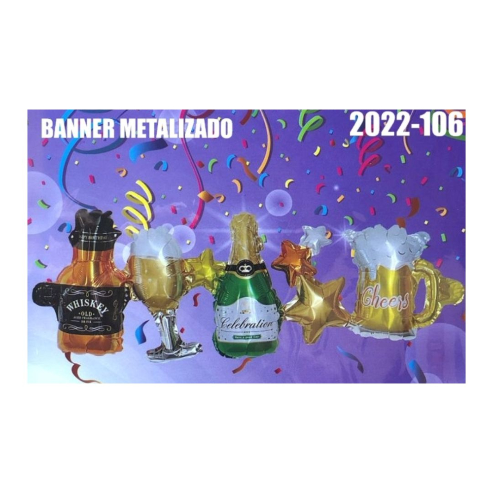 BANNER METALIZADO LICOR