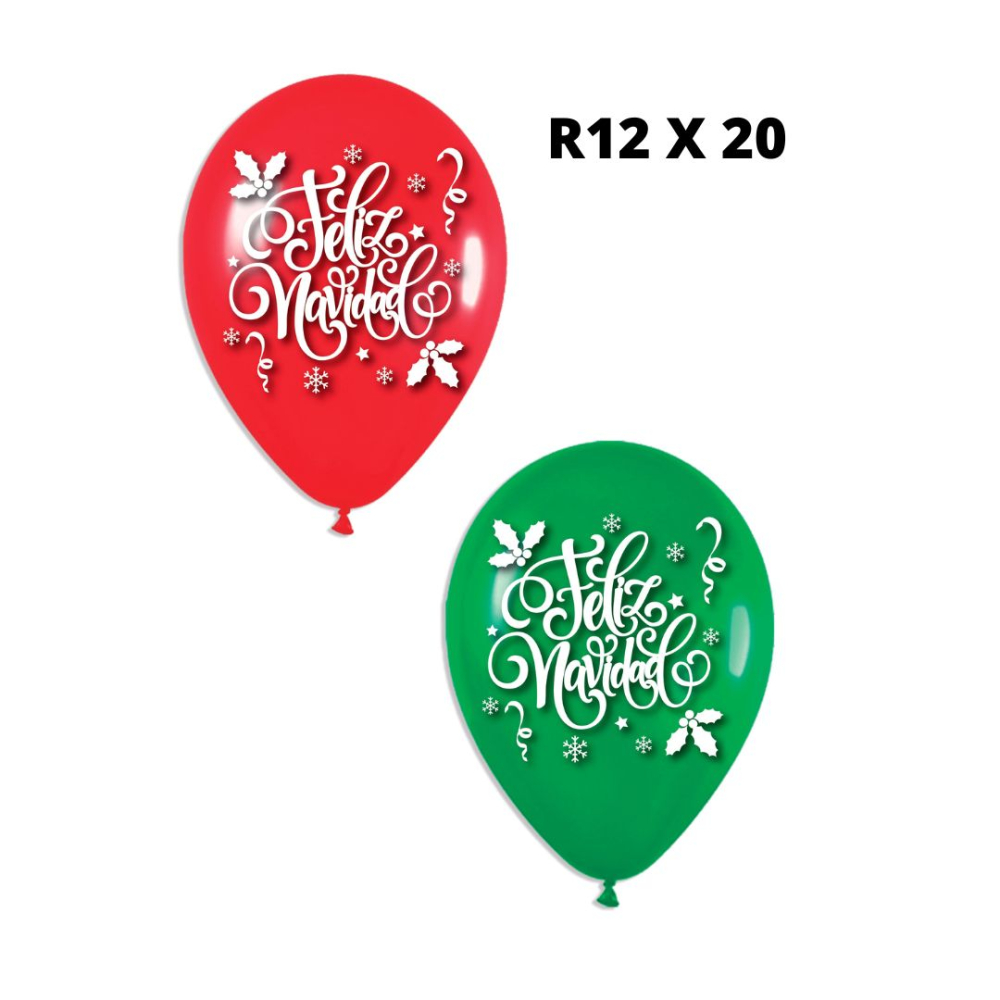 GLOBO R12X20 NAVIDAD X20