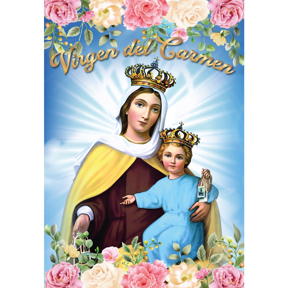 AFICHE VIRGEN DEL CARMEN