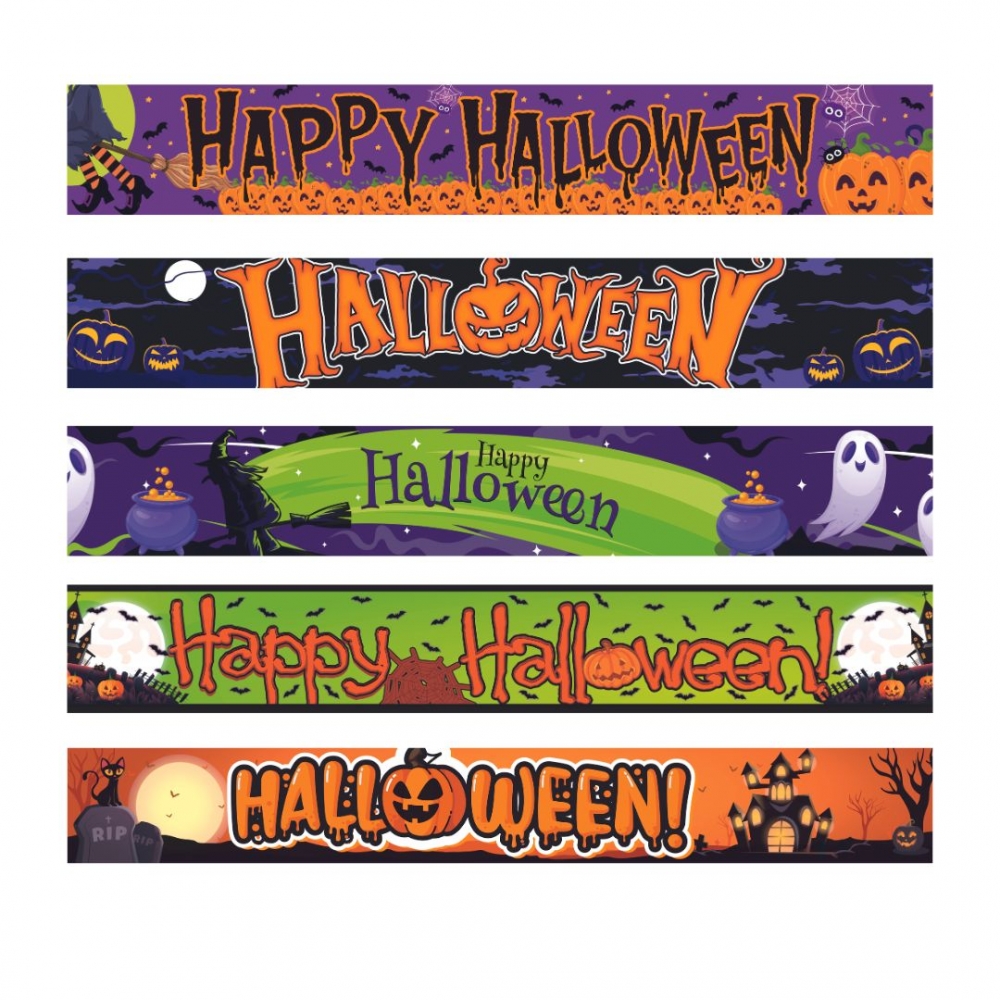 BANNER HAPPY HALLOWEEN 