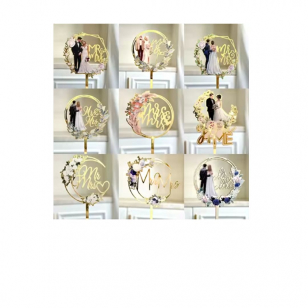 TOPPER PARA TORTA MATRIMONIO