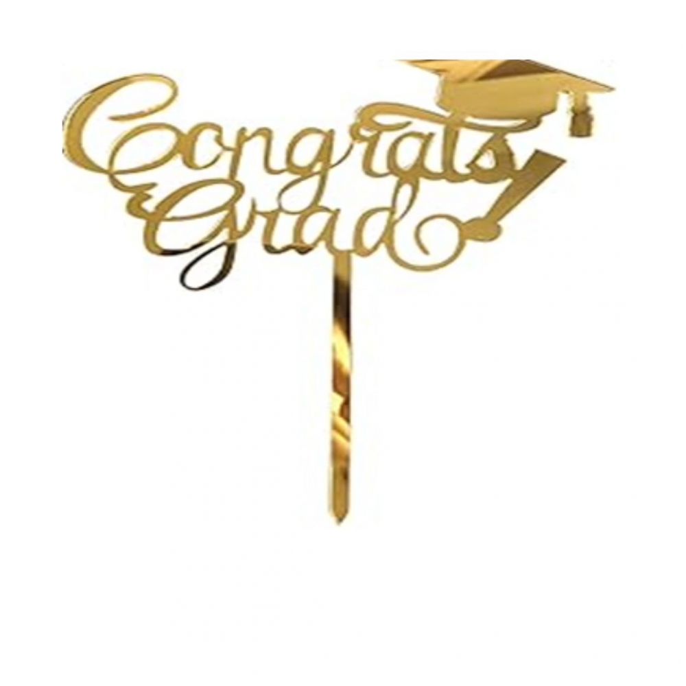 TOPPER PARA TORTA CONGRATS