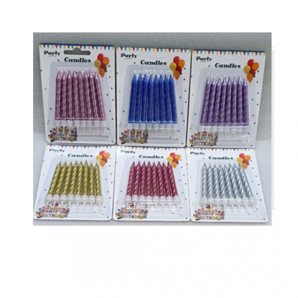 VELA PALITO CORTA CROMADO