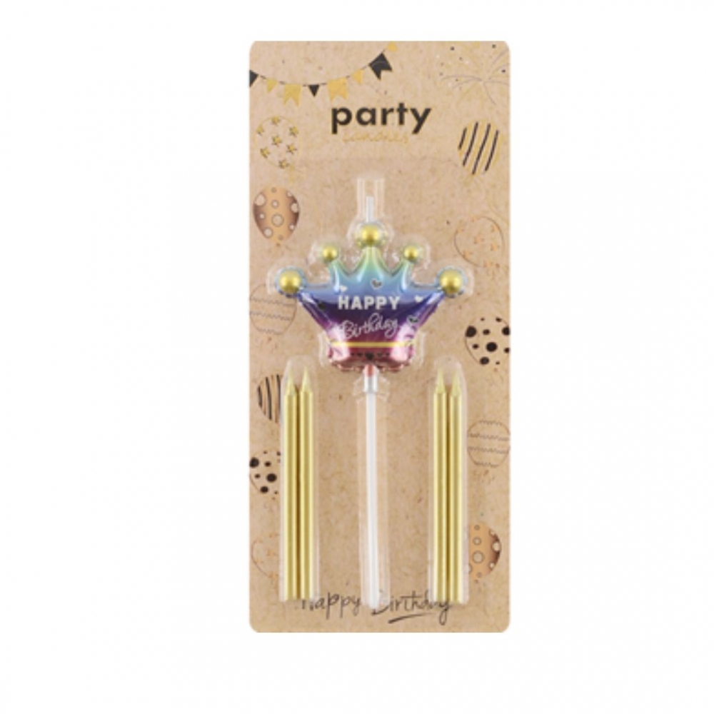 VELA GLOBO CORONA SET