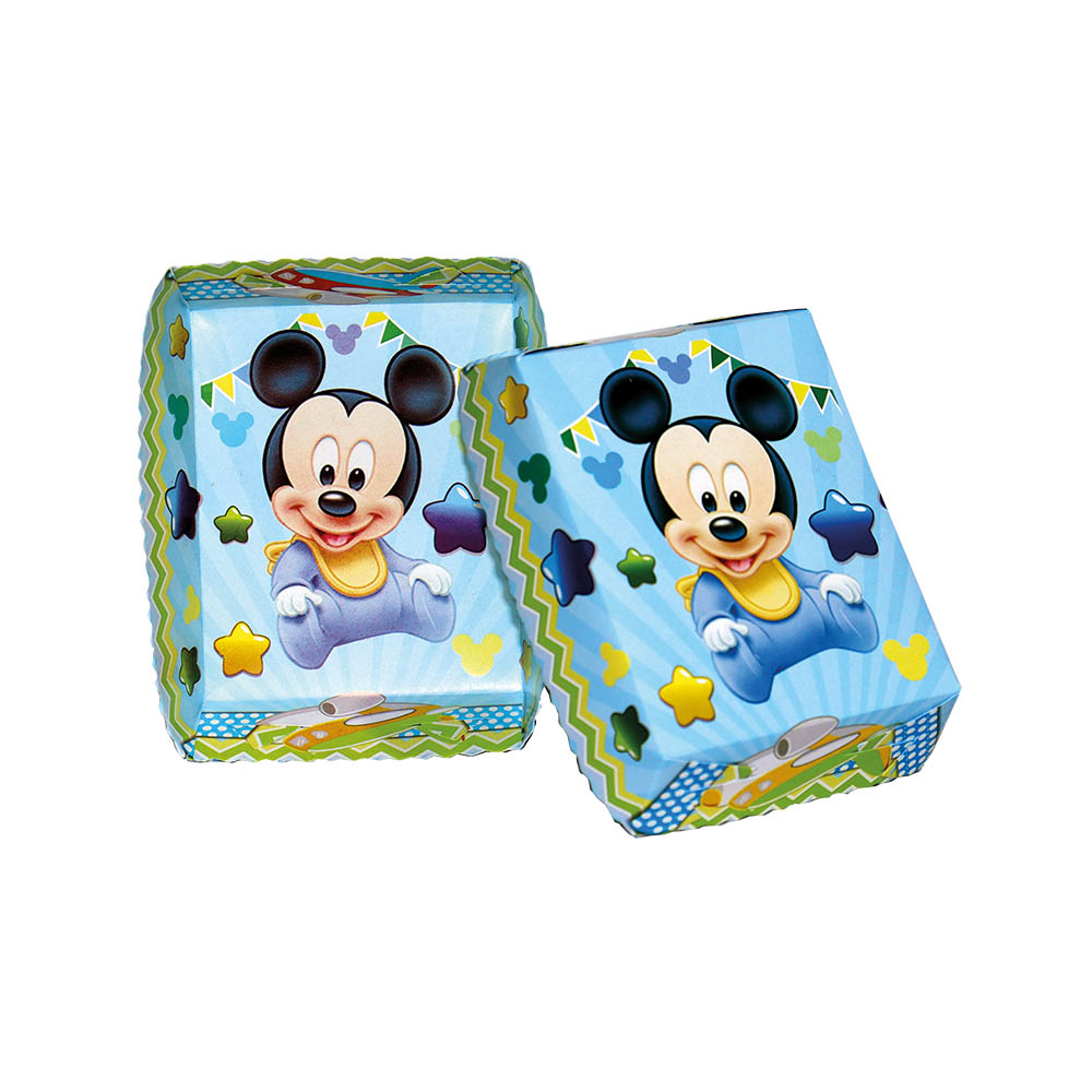 BANDEJA TEMATICO X 12 MICKEY BEBE 