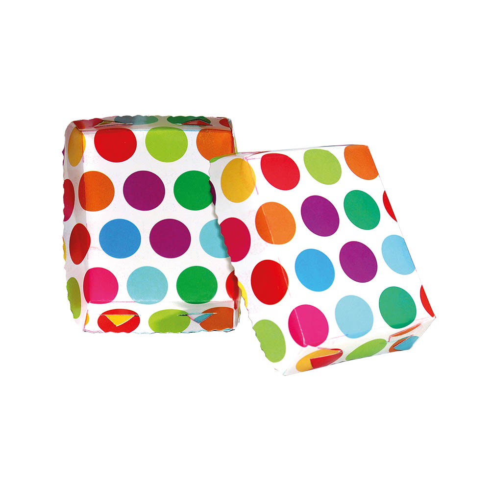 BANDEJA TEMATICO X 12 POLKA F-BCO-MULTICOLOR
