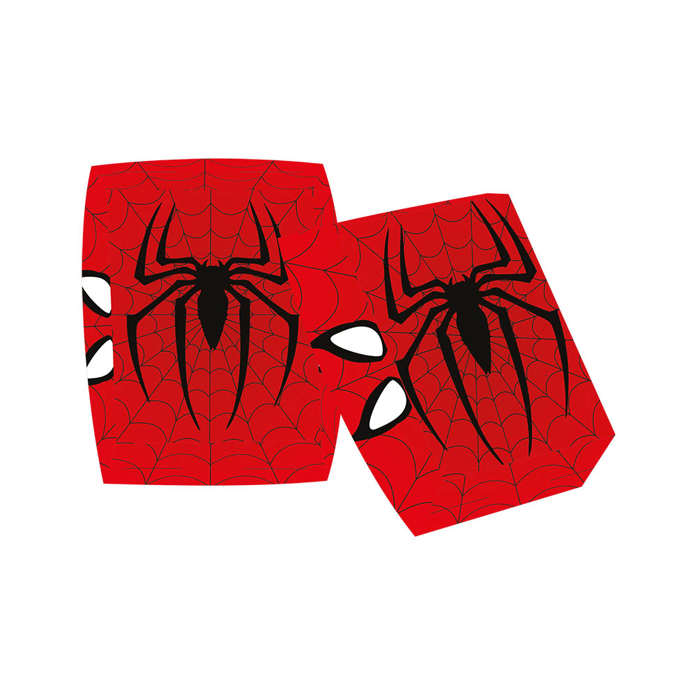 BANDEJA TEMATICO X 12 SPIDERMAN ESCUDO 