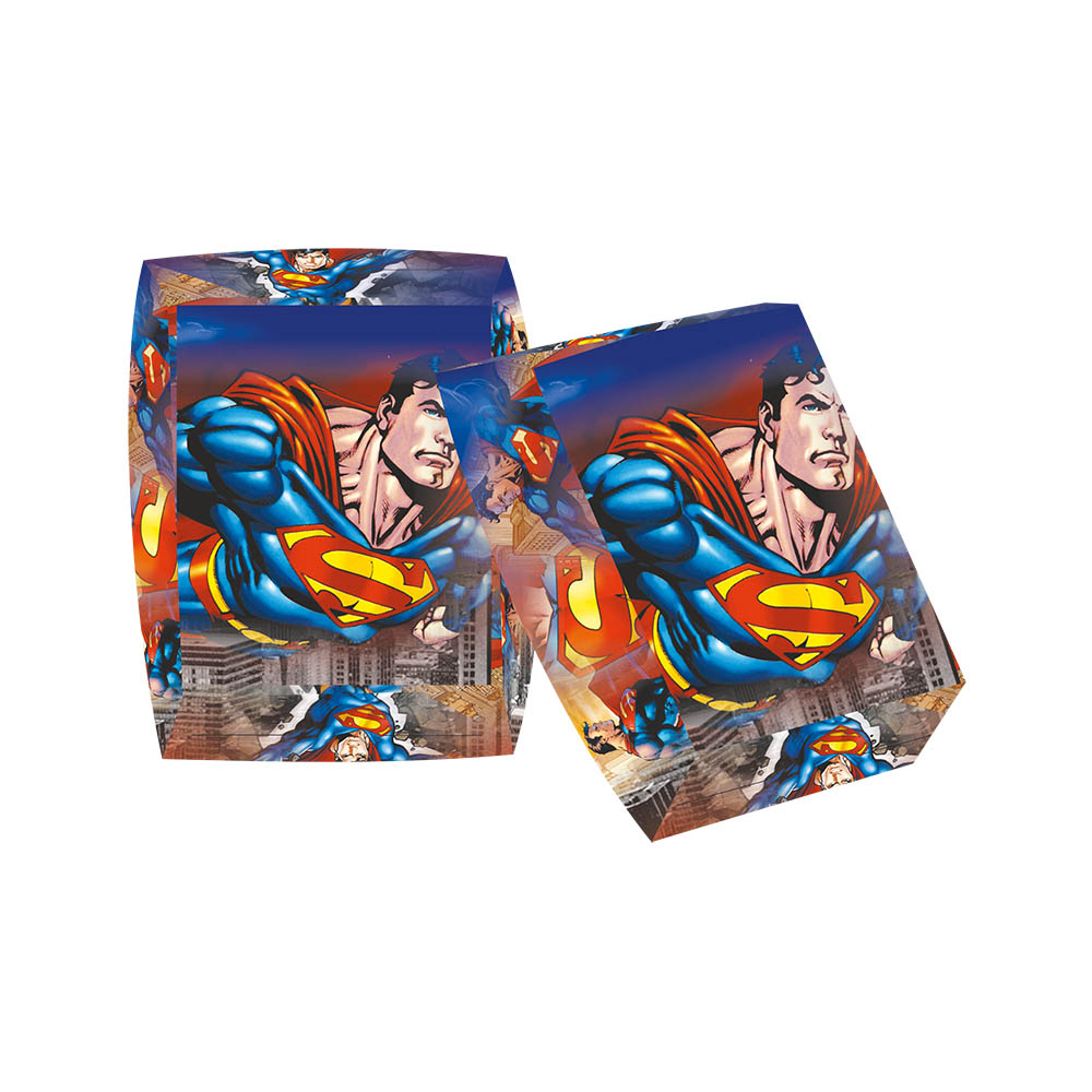 BANDEJA INFANTIL X 12 SUPERMAN 