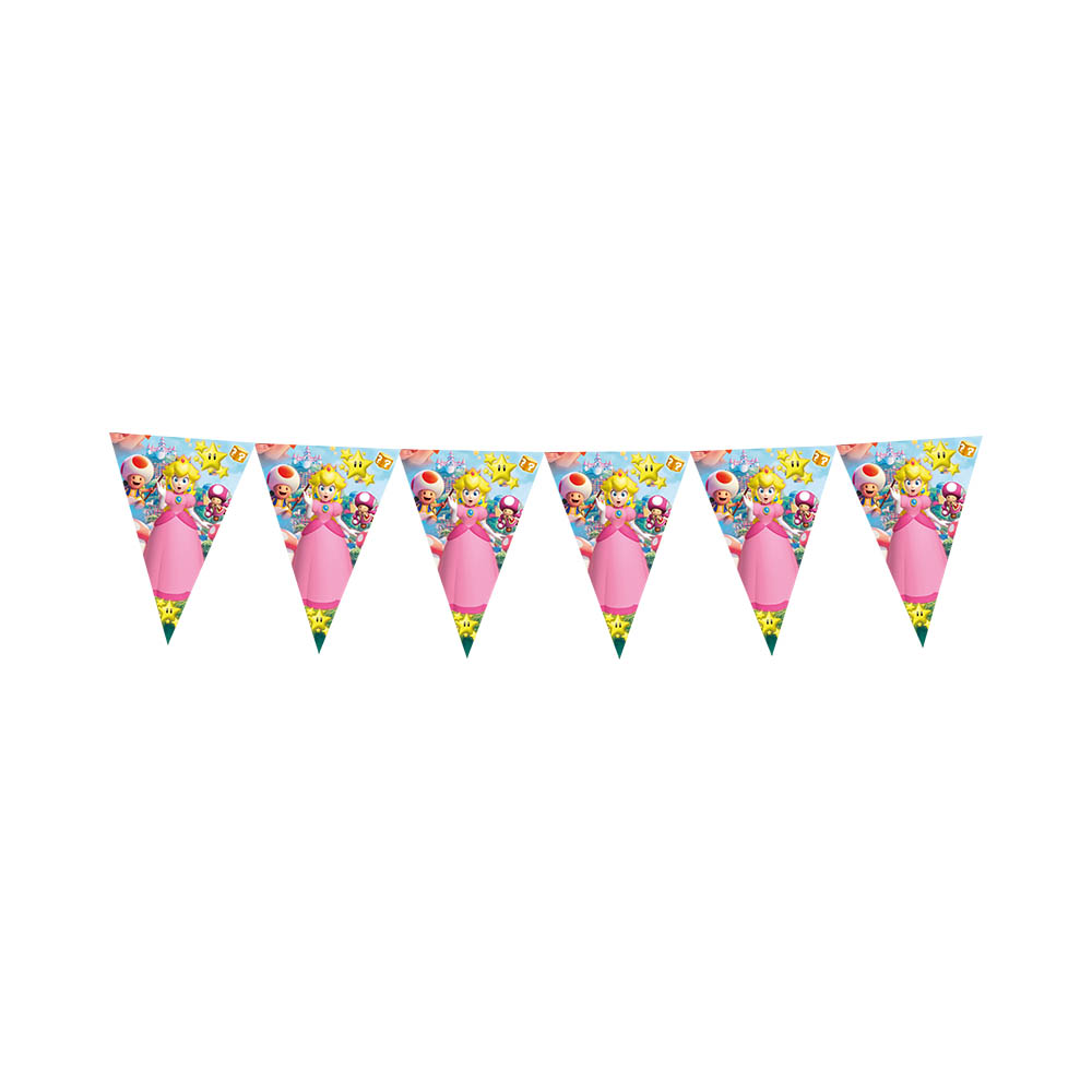 BANDERIN INFANTIL PRINCESA PEACH  