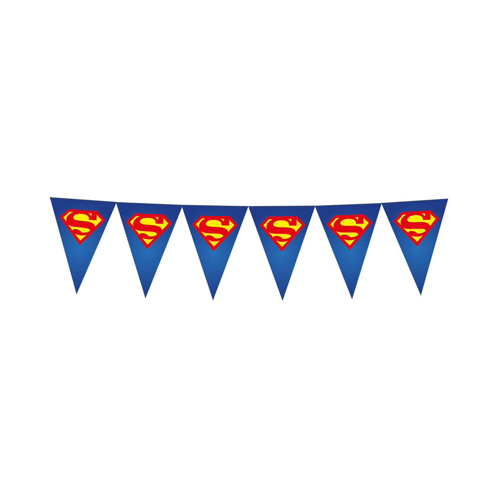 BANDERIN INFANTIL SUPERMAN 