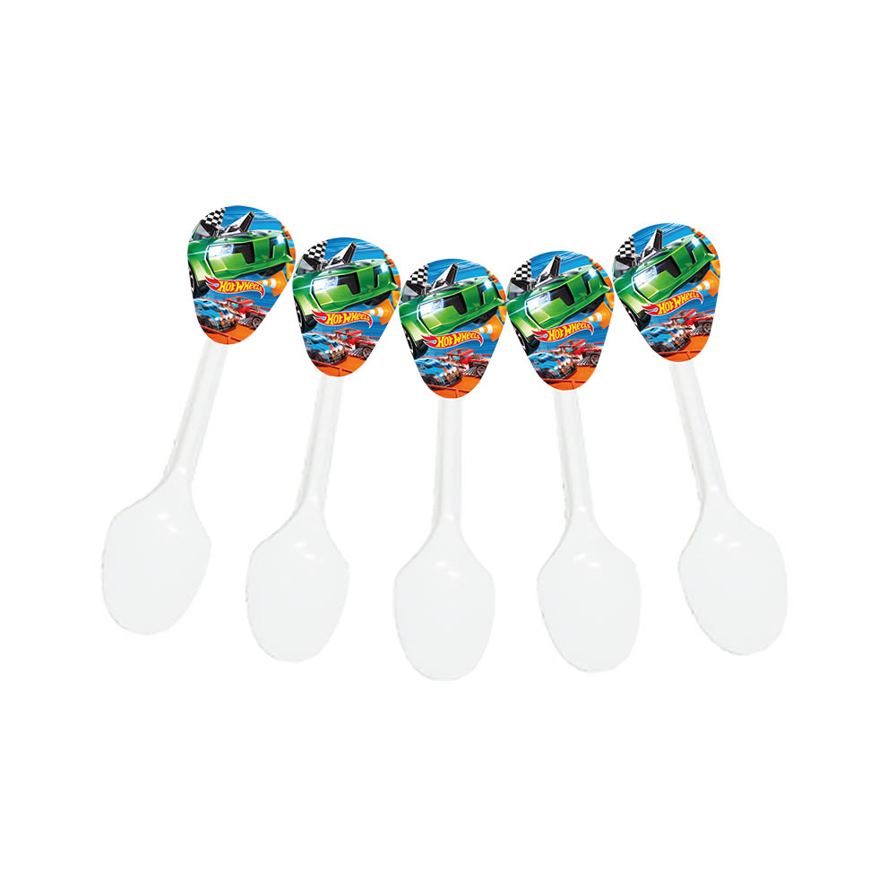 CUBIERTO INFANTIL X 20 HOT WEELS 