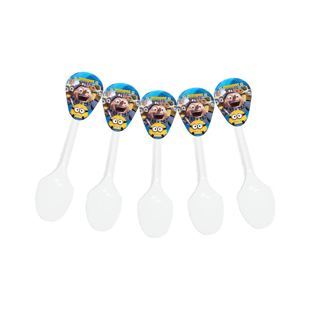 CUBIERTO INFANTIL X 20 MINIONS 