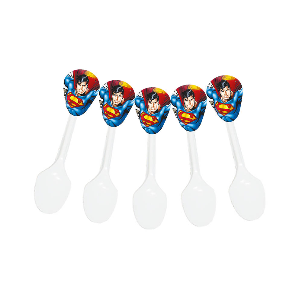 CUBIERTO INFANTIL X 20 SUPERMAN 