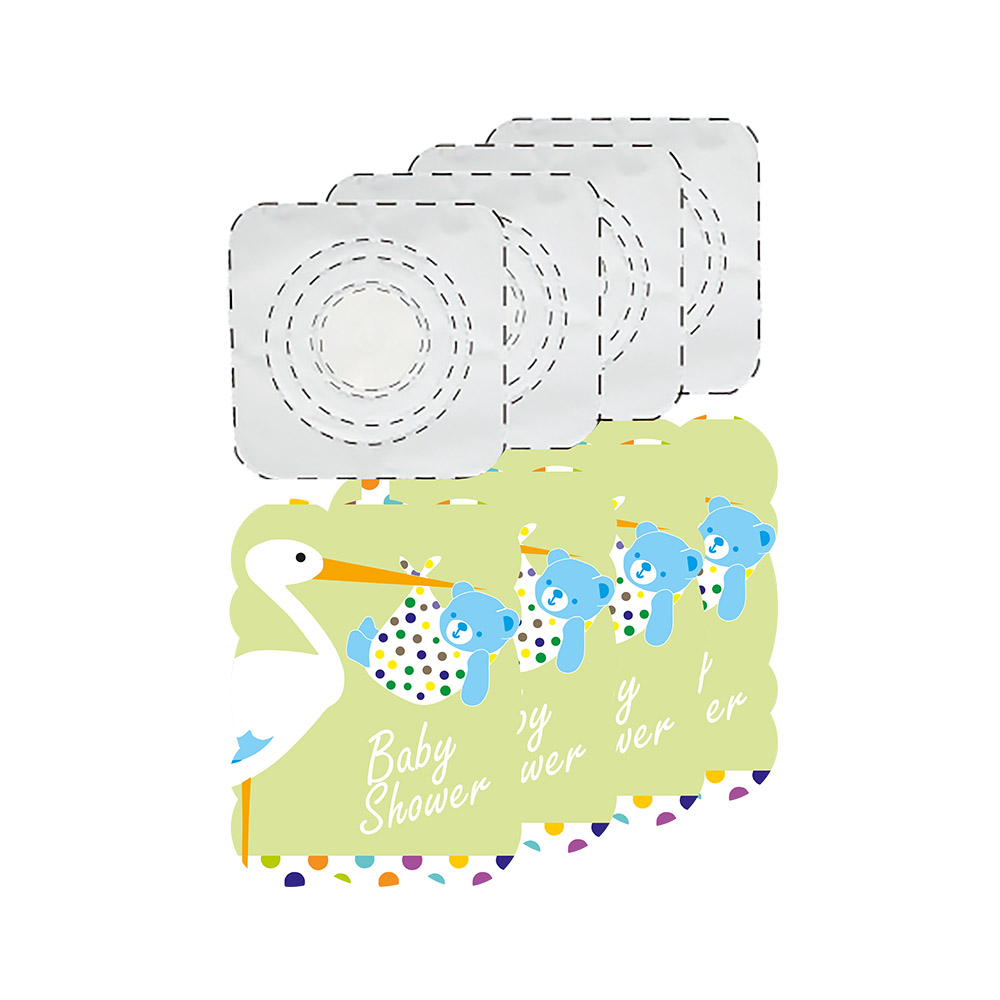 FESTON TEMATICO SHOWER CIGUENA VERDE