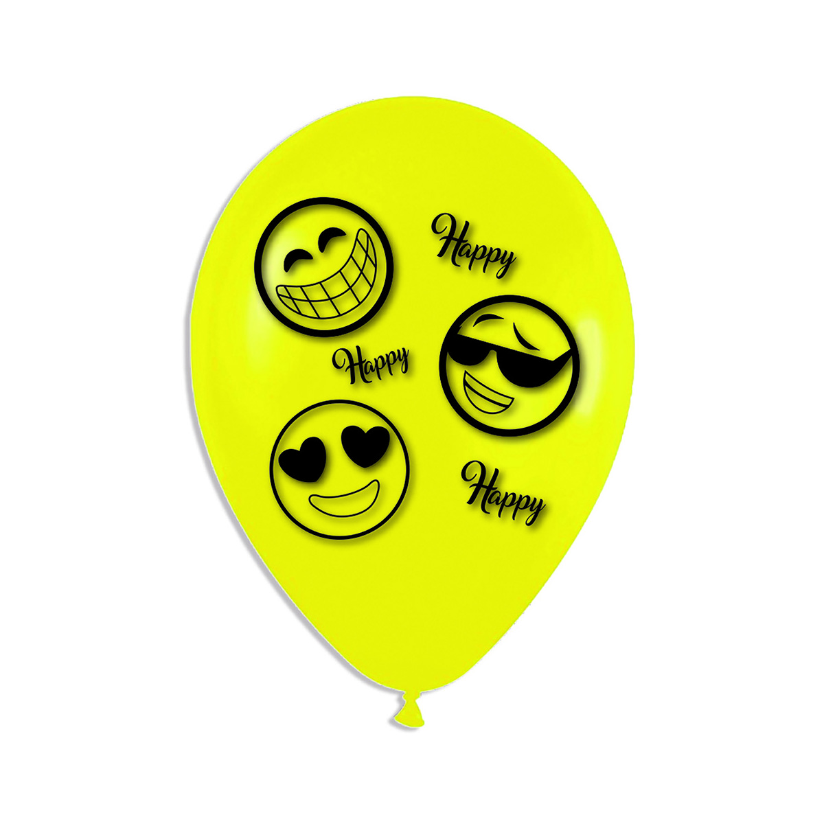 GLOBO MOTIVO TEMATICO EMOTICONES 