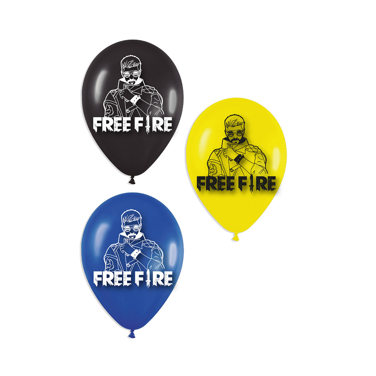 GLOBO MOTIVO INFANTIL FREE FIRE 