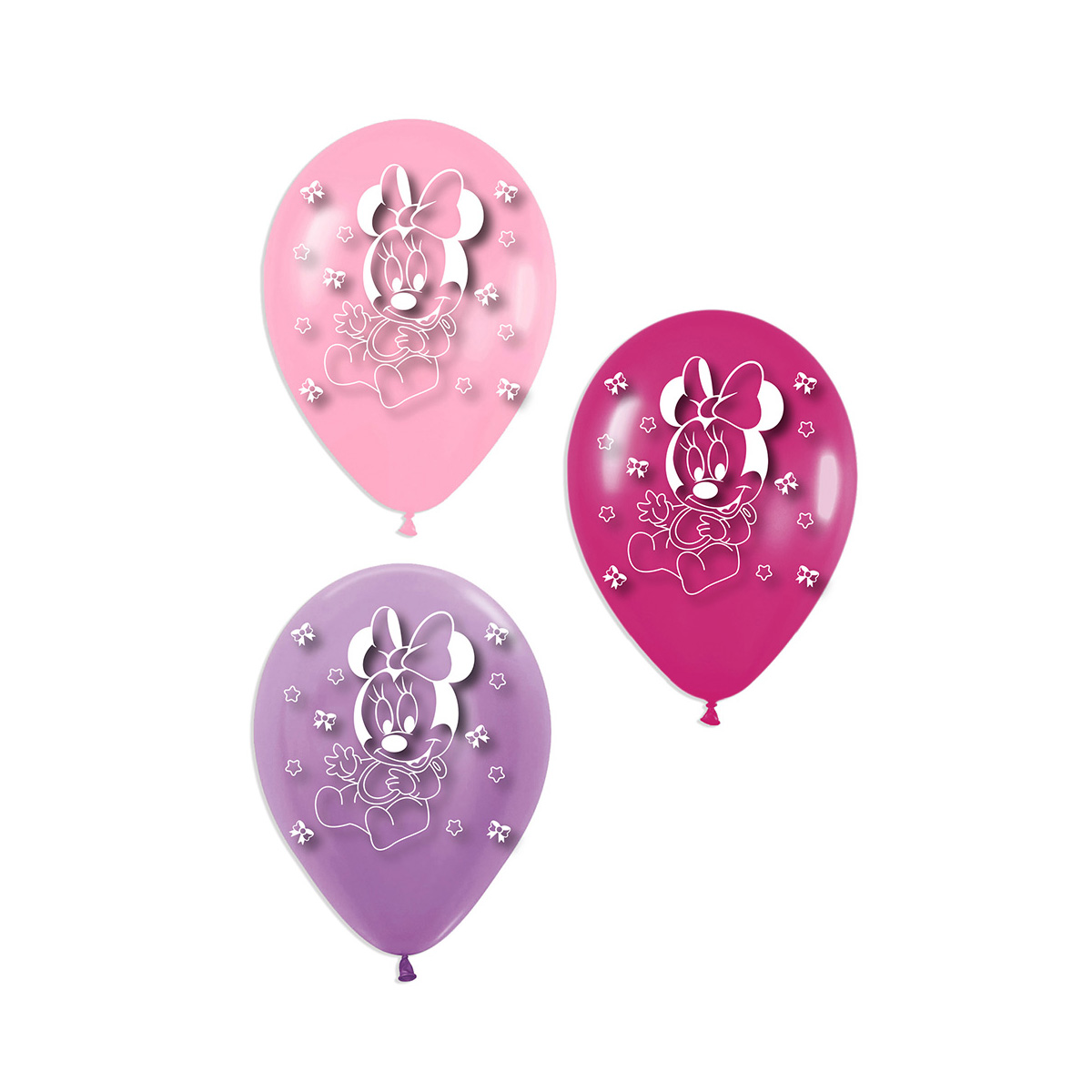 GLOBO MOTIVO TEMATICO MINNIE BEBE 