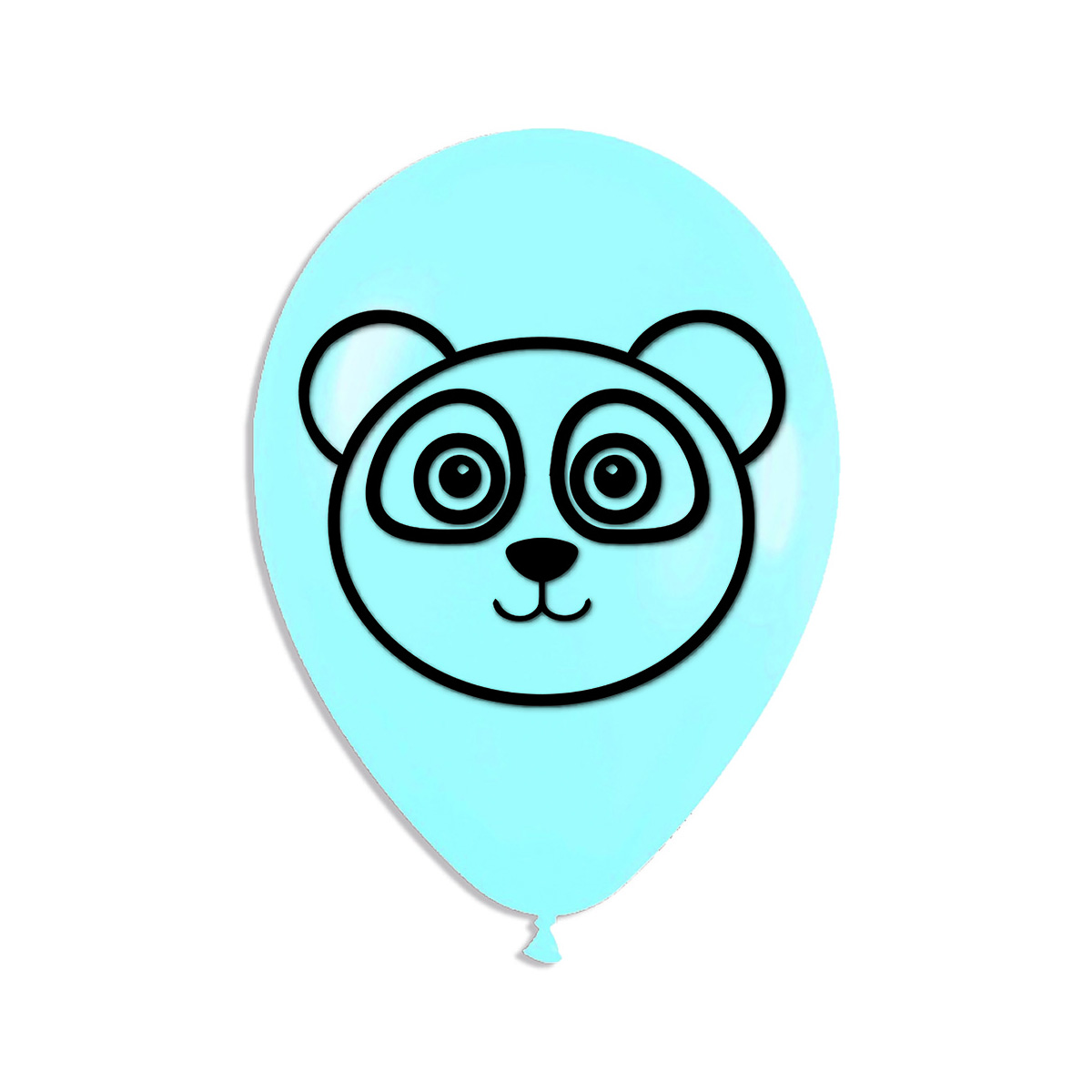 GLOBO MOTIVO INFANTIL PANDA AZUL 