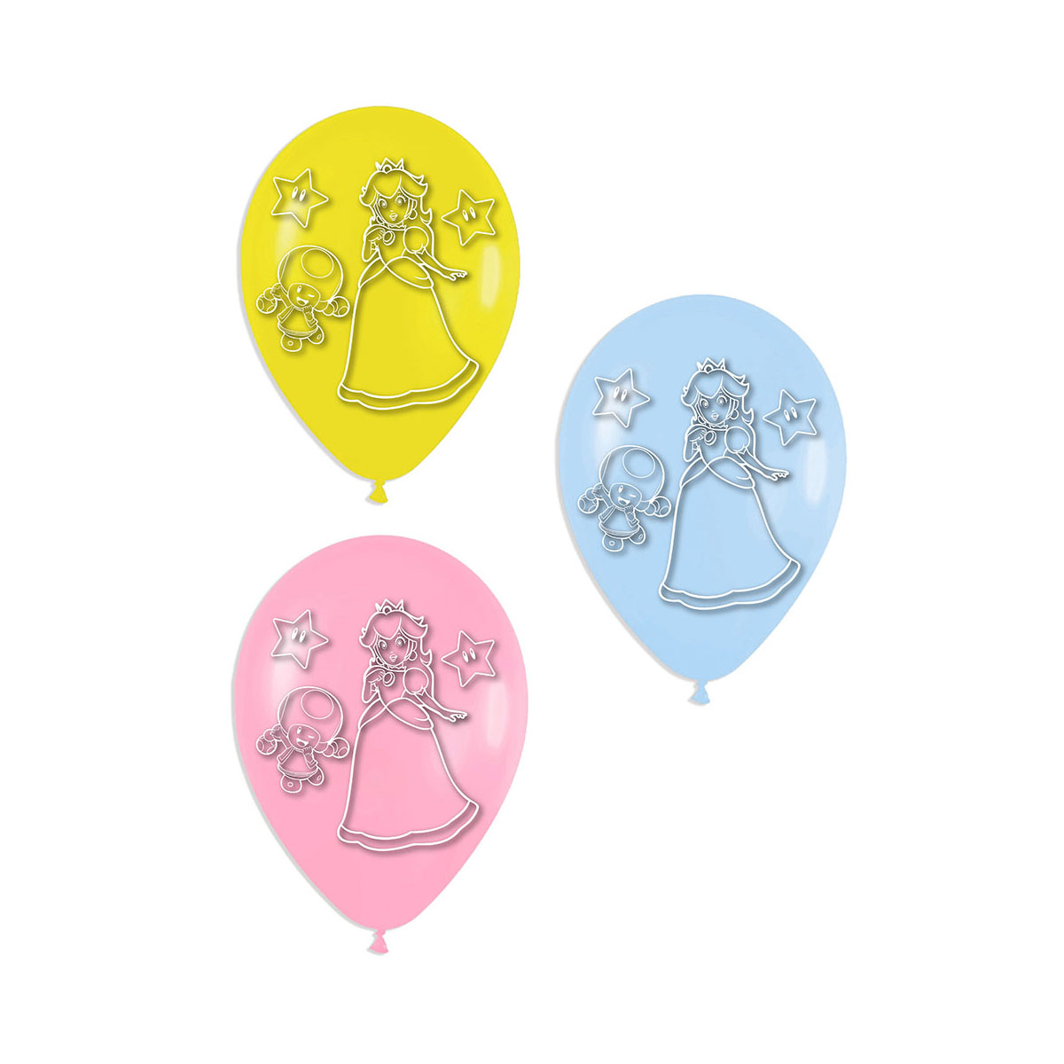 GLOBO MOTIVO INFANTIL PRINCESA PEACH  