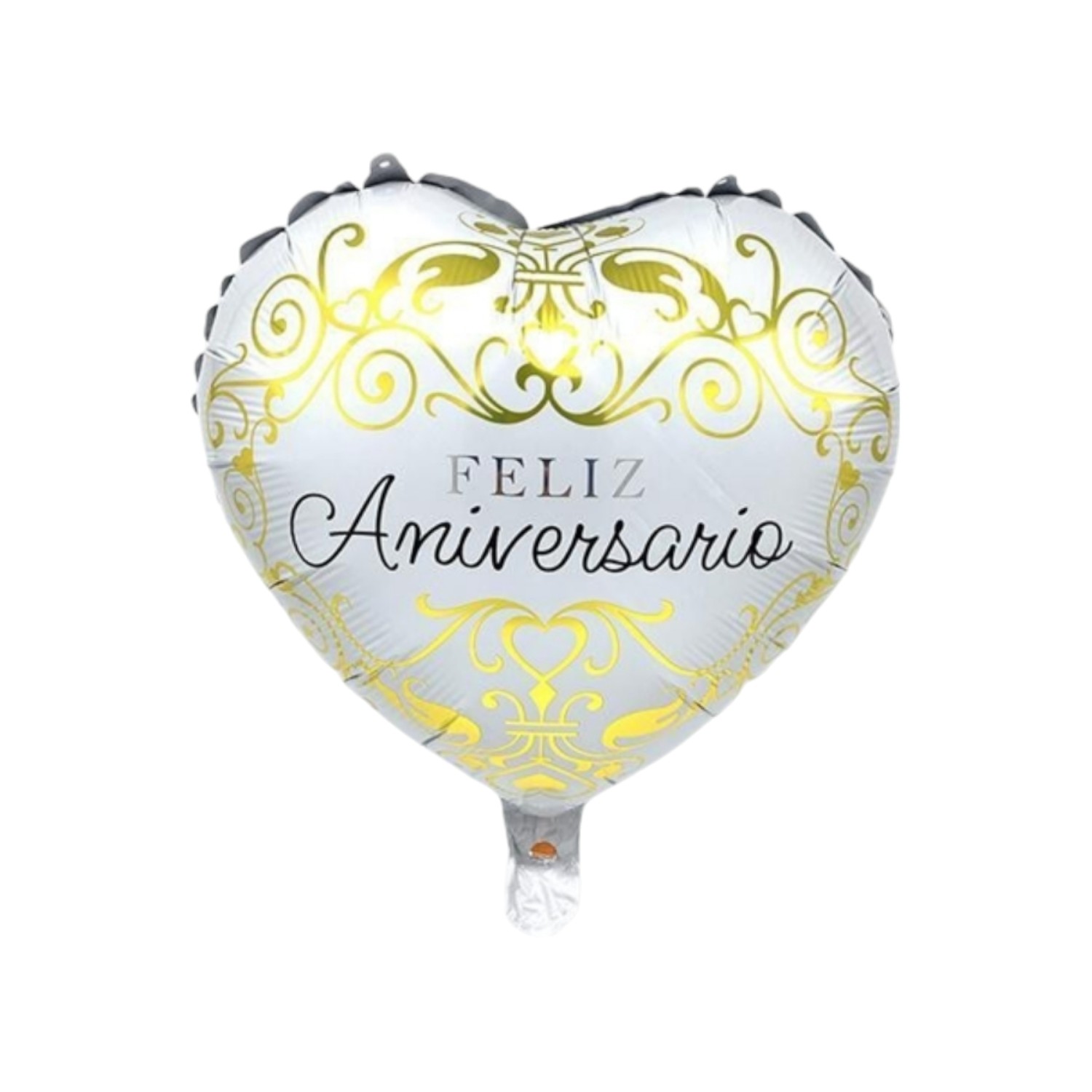 GLOBO METAL EMPACADO 18 FELIZ ANIVERSARIO #2 