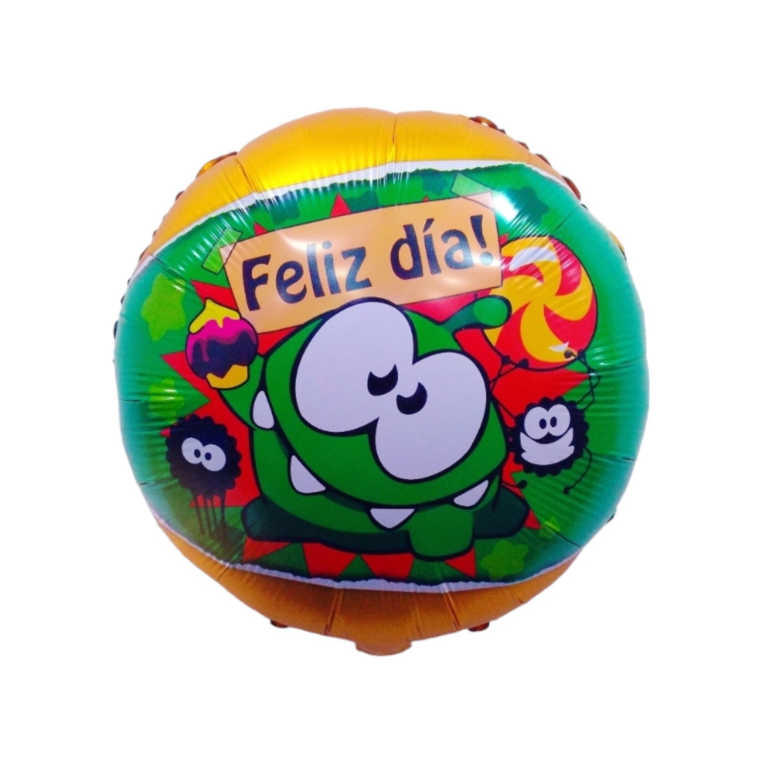 GLOBO METAL EMPACADO 18 FELIZ DIA #4 