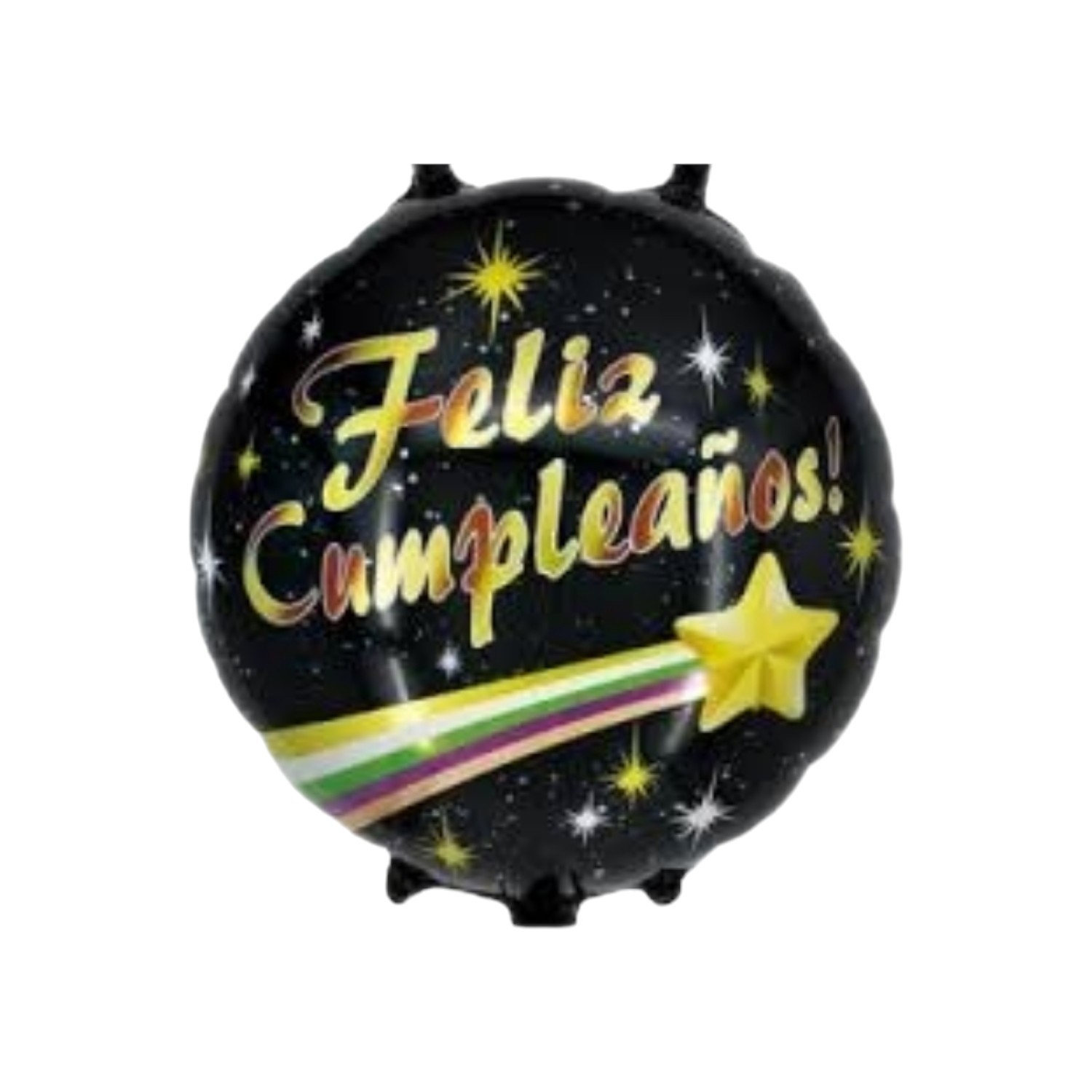 GLOBO METAL EMPACADO 9 FELIZ CUMPLEA OS #10 