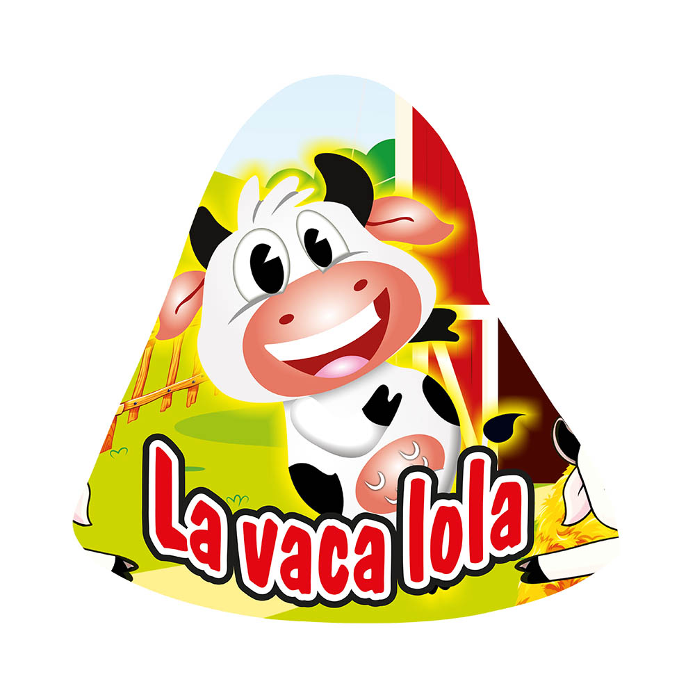 GORRO INFANTIL X 12 LA VACA LOLA 