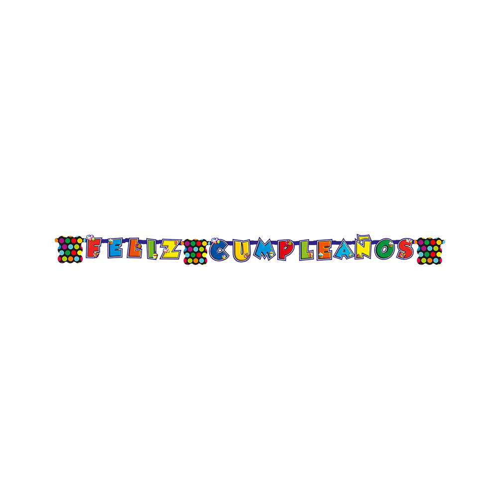 GUIRNALDA TEMATICA POLKA F-NG- MULTICOLOR
