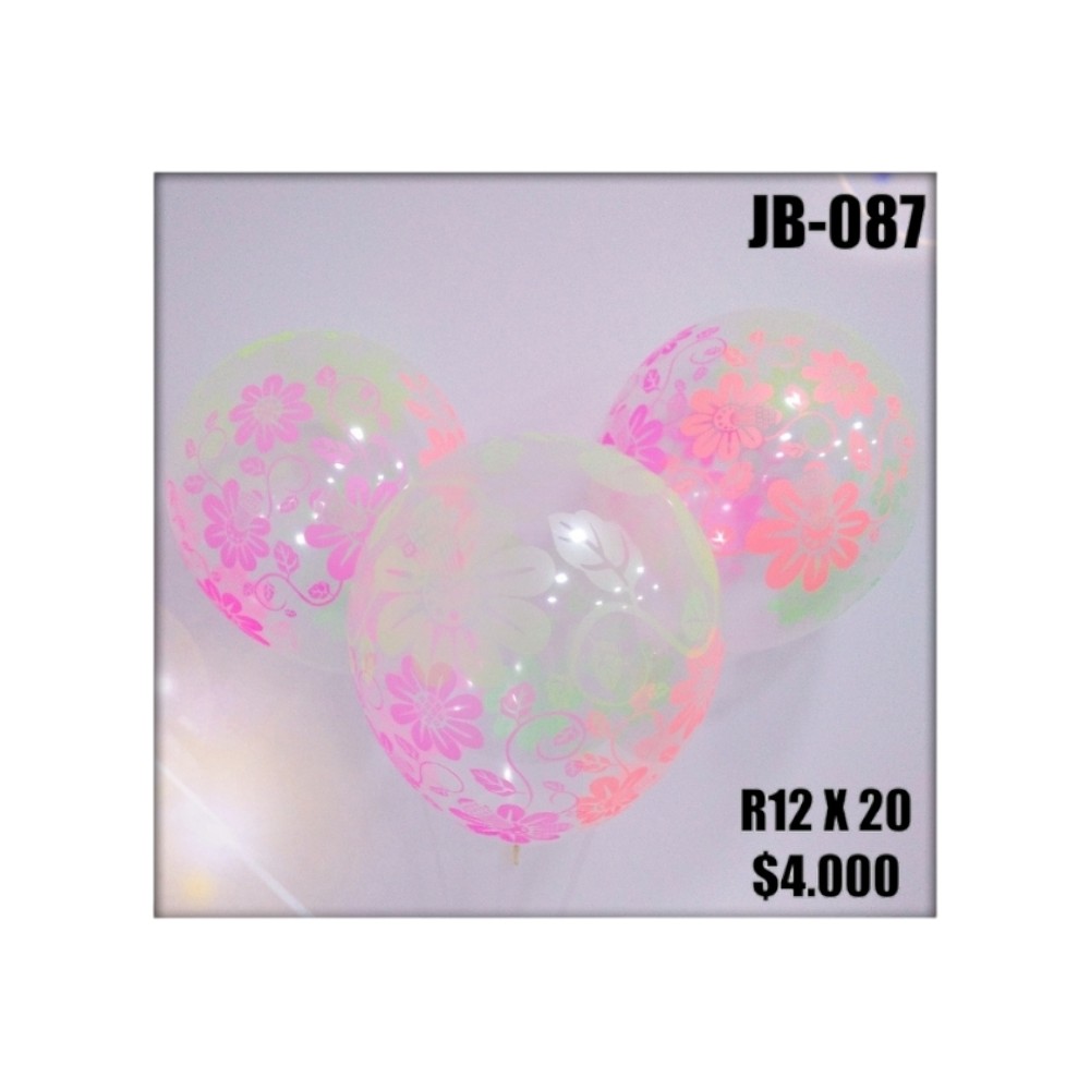 GLOBO INFINITY R12X20 FLORES