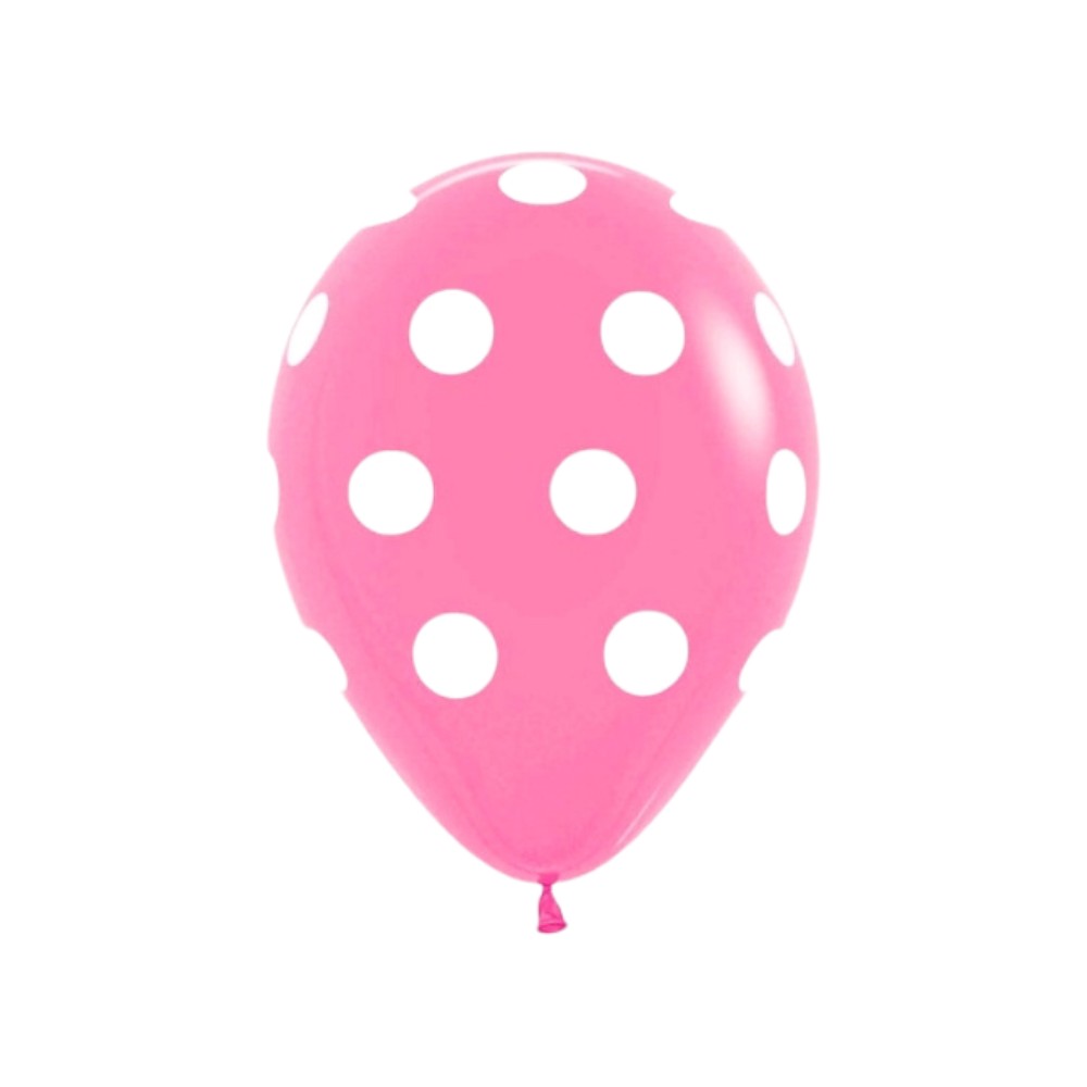 GLOBO SURTI R12X50 POLKA  FUCSIA