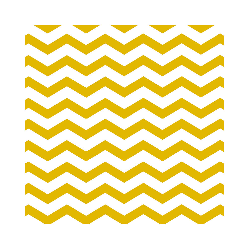 MANTEL TEMATICO CHEVRON DORADO