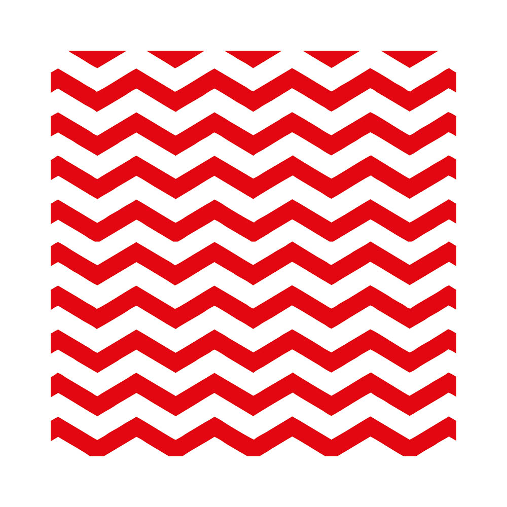 MANTEL TEMATICO CHEVRON ROJO