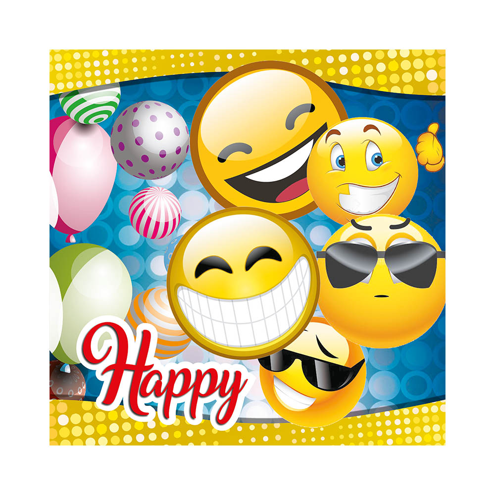 MANTEL TEMATICO EMOTICONES 