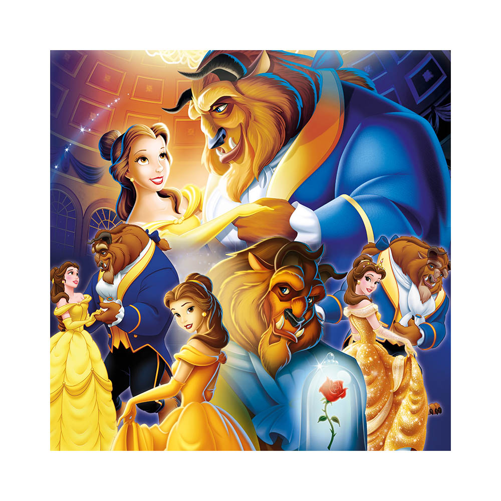 MANTEL INFANTIL LA BELLA Y LA BESTIA 