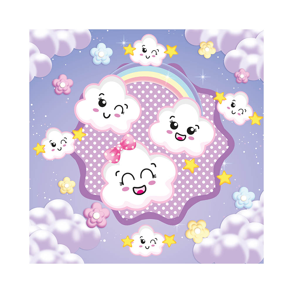 MANTEL INFANTIL LLUVIA DE AMOR 