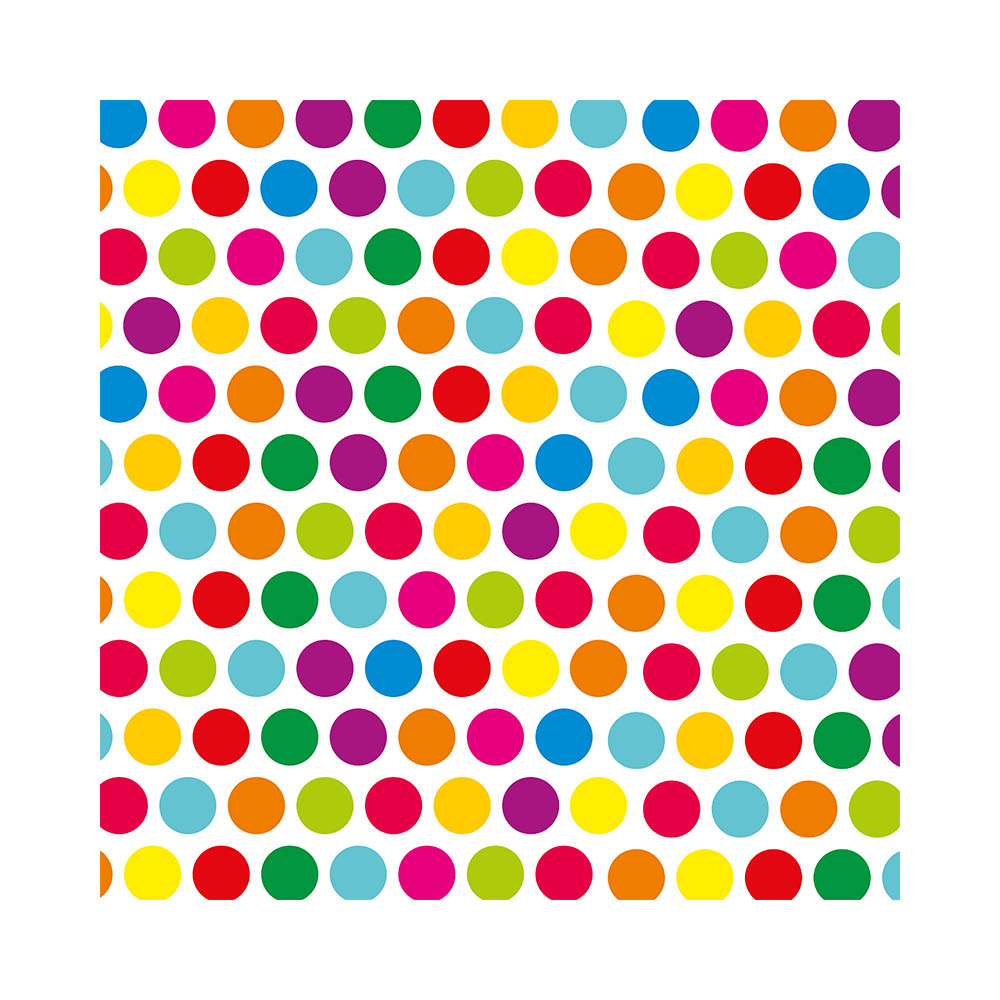 MANTEL TEMATICO POLKA F-BCO-MULTICOLOR