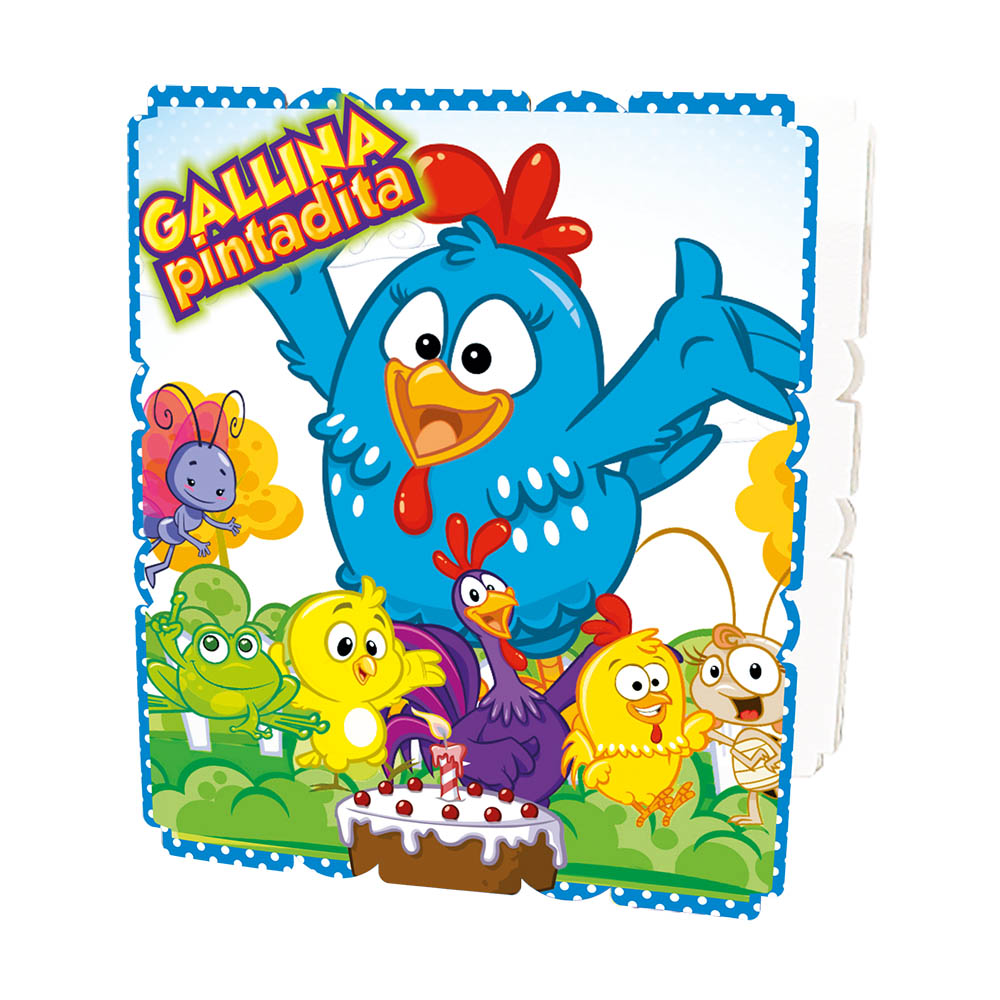 PINATA ICOPOR INFANTIL LA GALLINA PINTADITA 