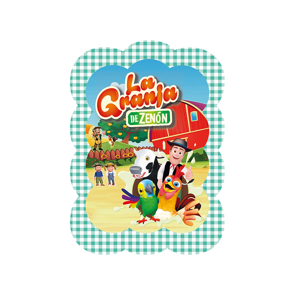 PINATA VIAJERA INFANTIL LA GRANJA DE ZENON 