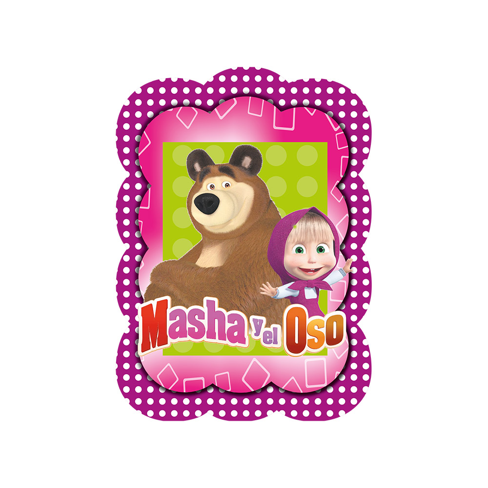 PINATA VIAJERA INFANTIL MASHA Y EL OSO 