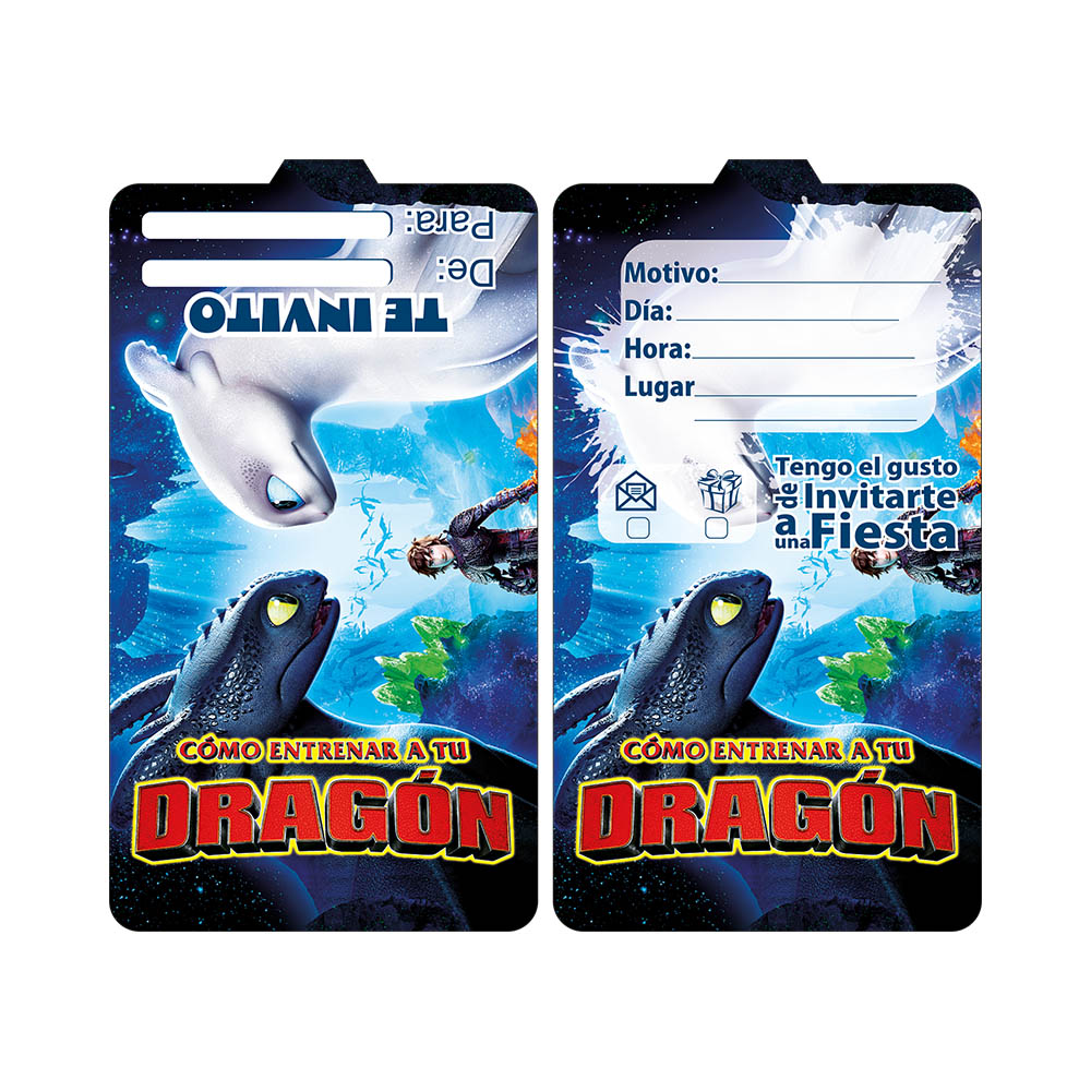 TARJETA INFANTIL X 12 CHIMUELO 