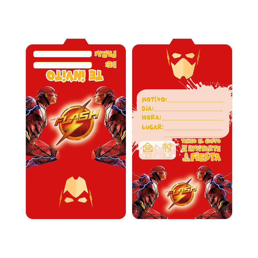 TARJETA INFANTIL X 12 FLASH 