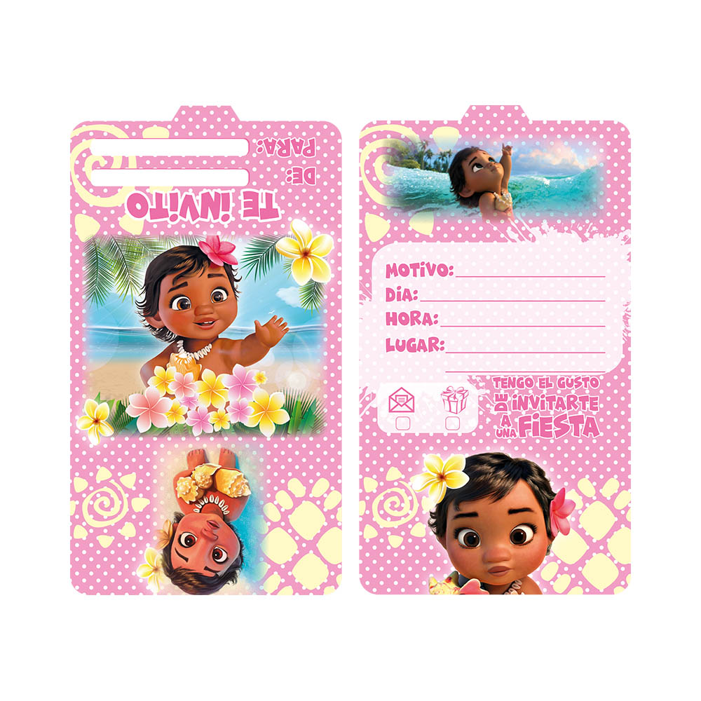 TARJETA INFANTIL X 12 MOHANNA BEBE 