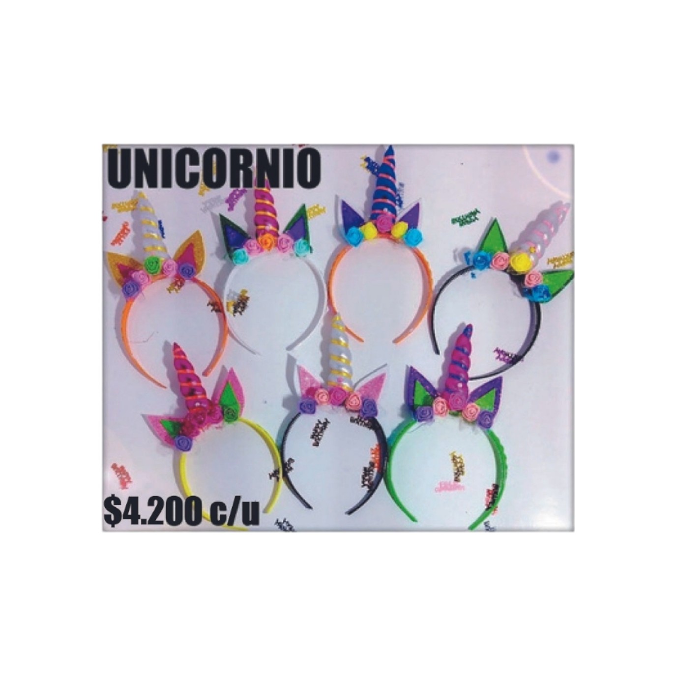 DIADEMA UNICORNIO FOMI  