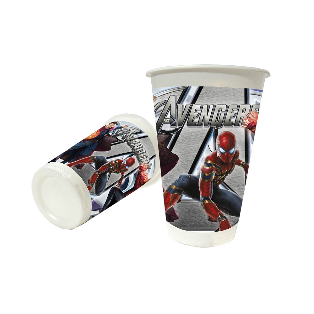 VASO INFANTIL X 12 AVENGERS 