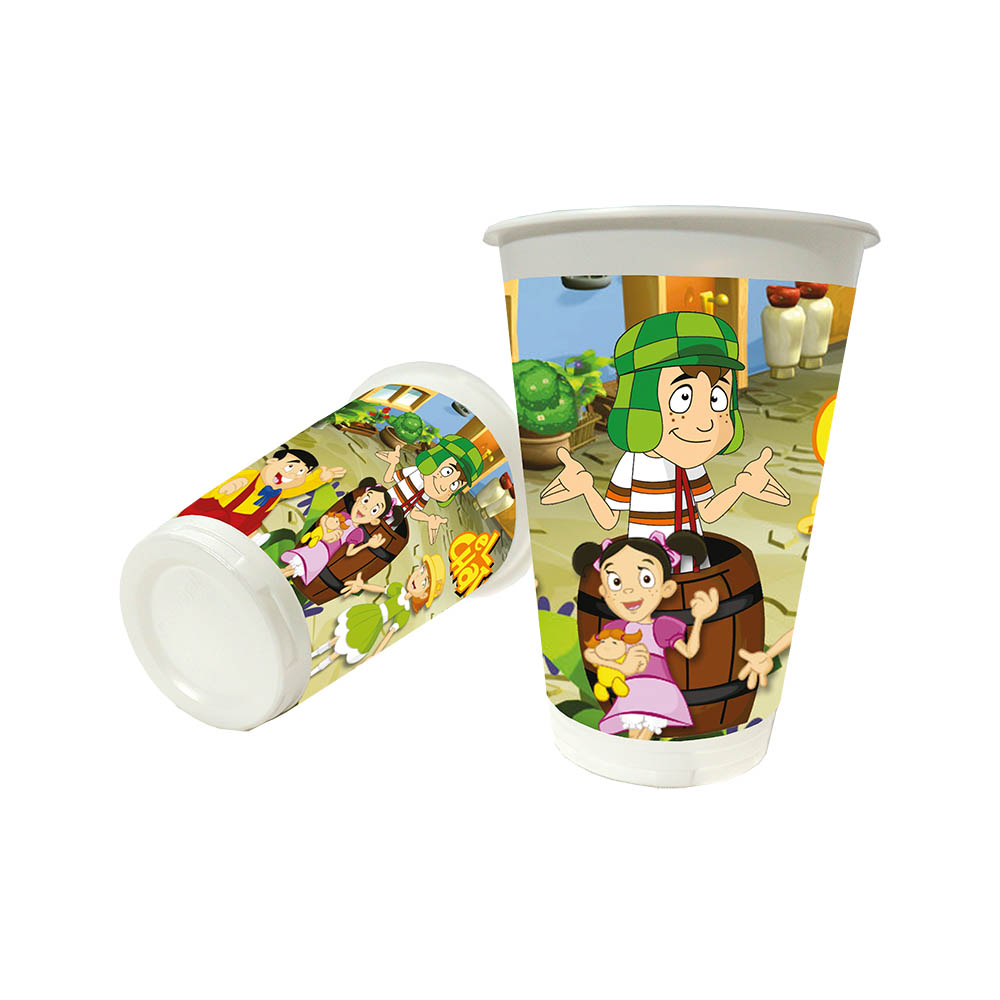VASO INFANTIL X 12 CHAVO 