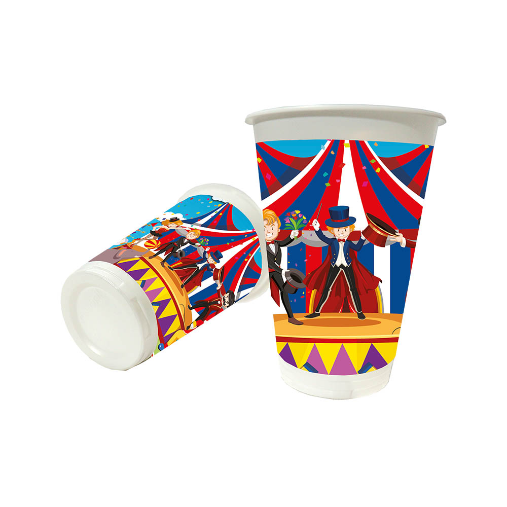 VASO TEMATICO X 12 CIRCO 