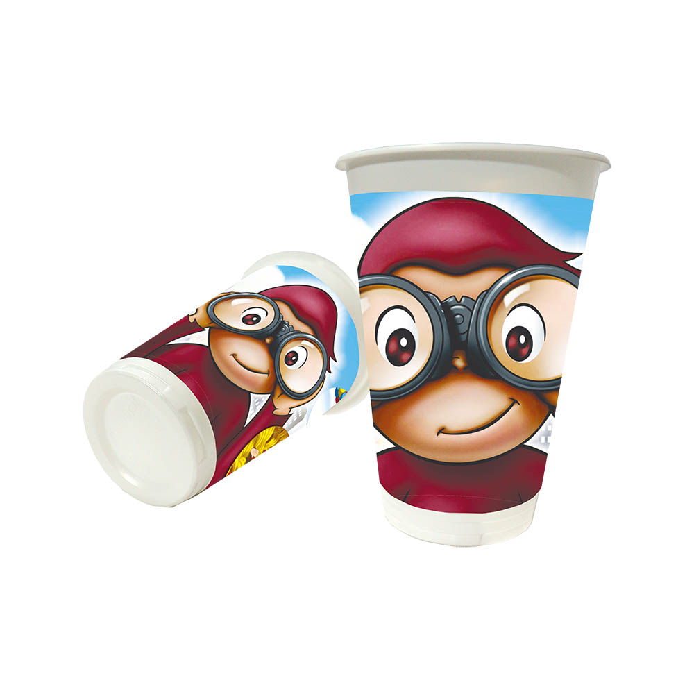 VASO INFANTIL X 12 JORGE EL CURIOSO 