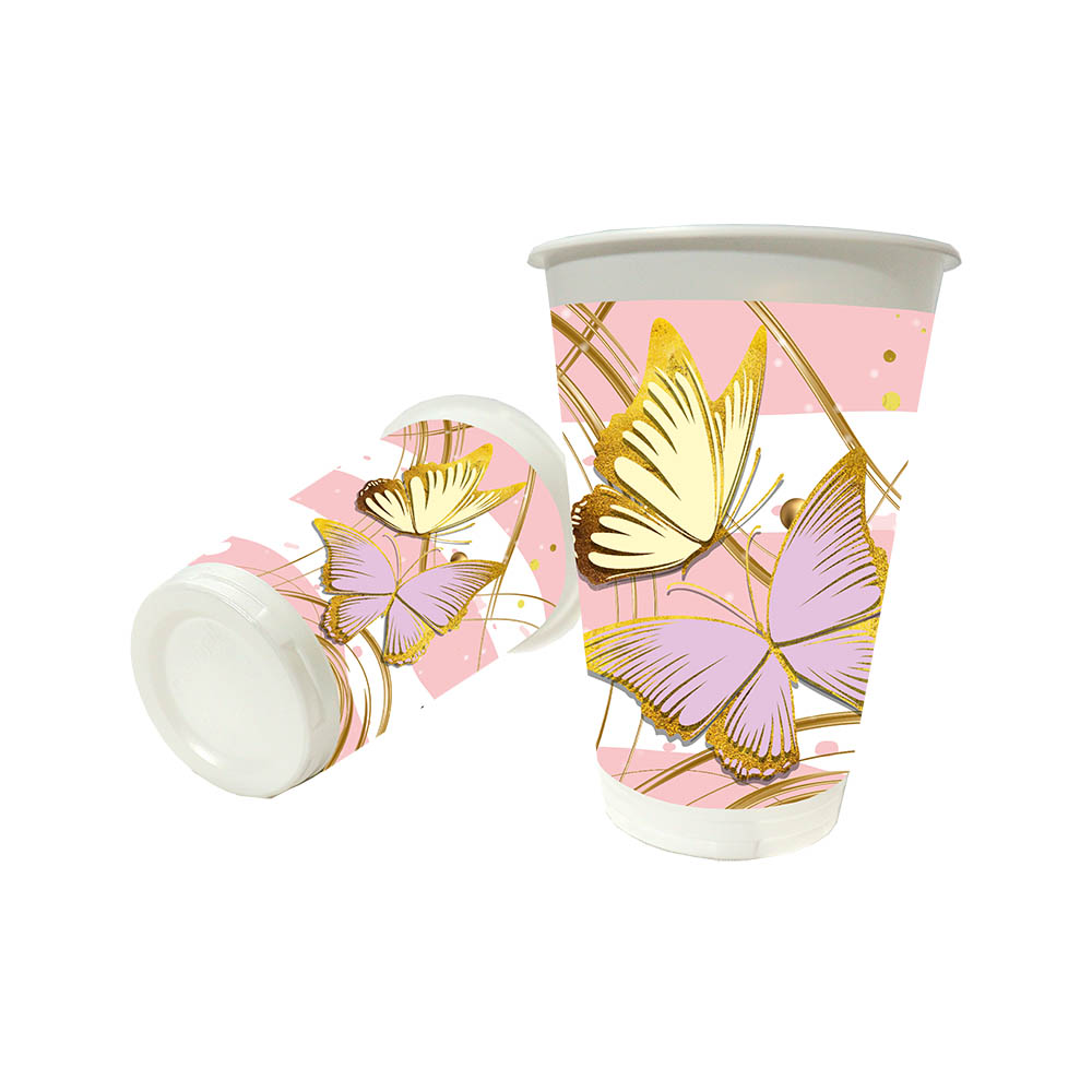 VASO TEMATICO X 12 MARIPOSAS 