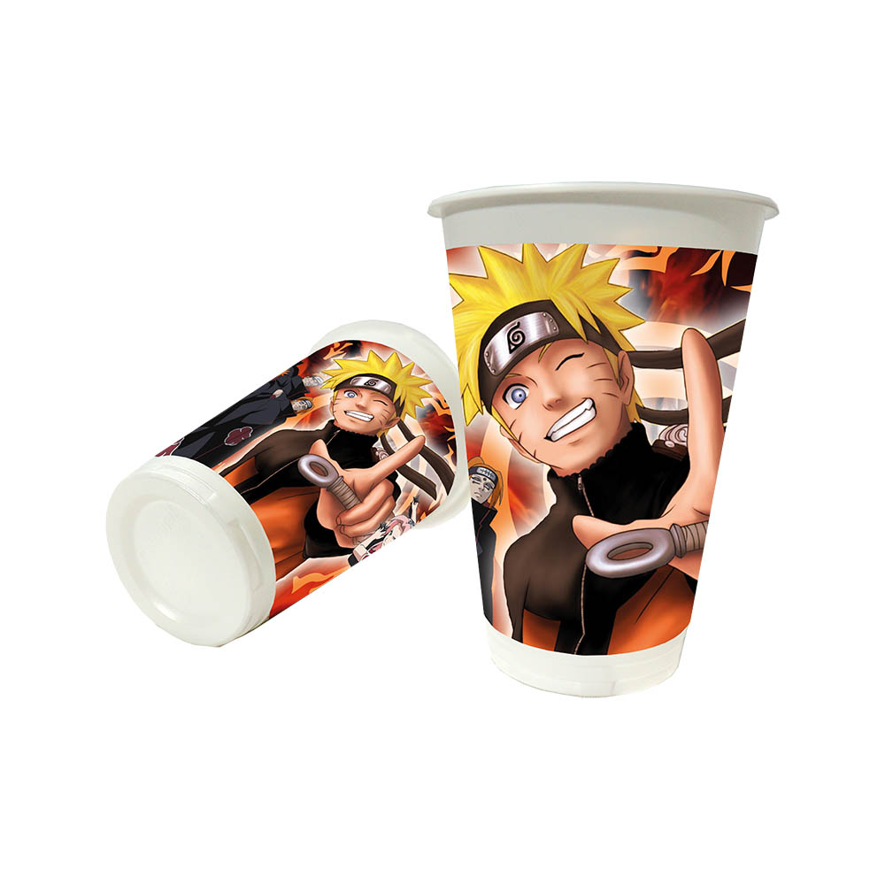 VASO INFANTIL X 12 NARUTO 