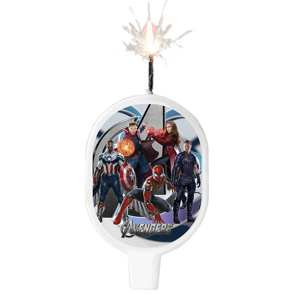 VELA SURTI INFANTIL AVENGERS 